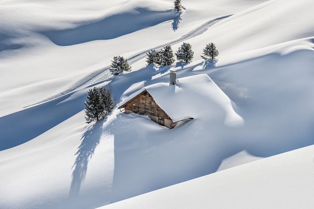 Winterwandern am Hochtannbergpass