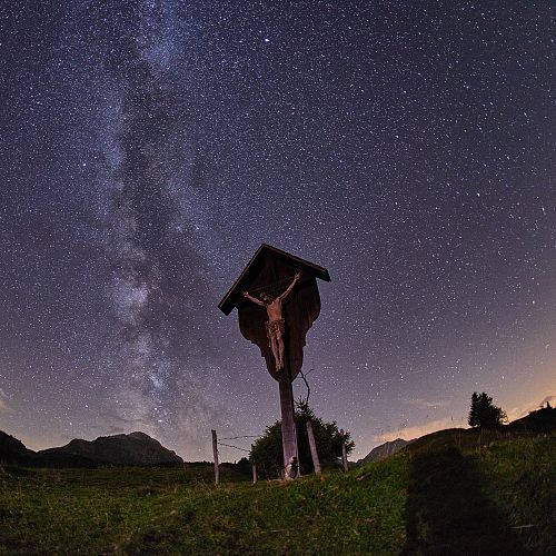 Sterneboachten in Warth-Schröcken am Arlberg