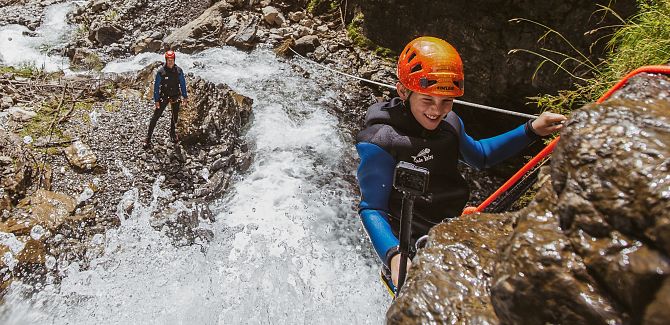 canyoning