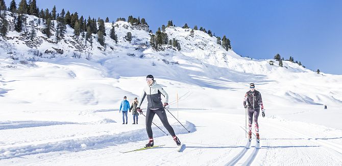 Langlaufen & Skaten in Warth-Schröcken.