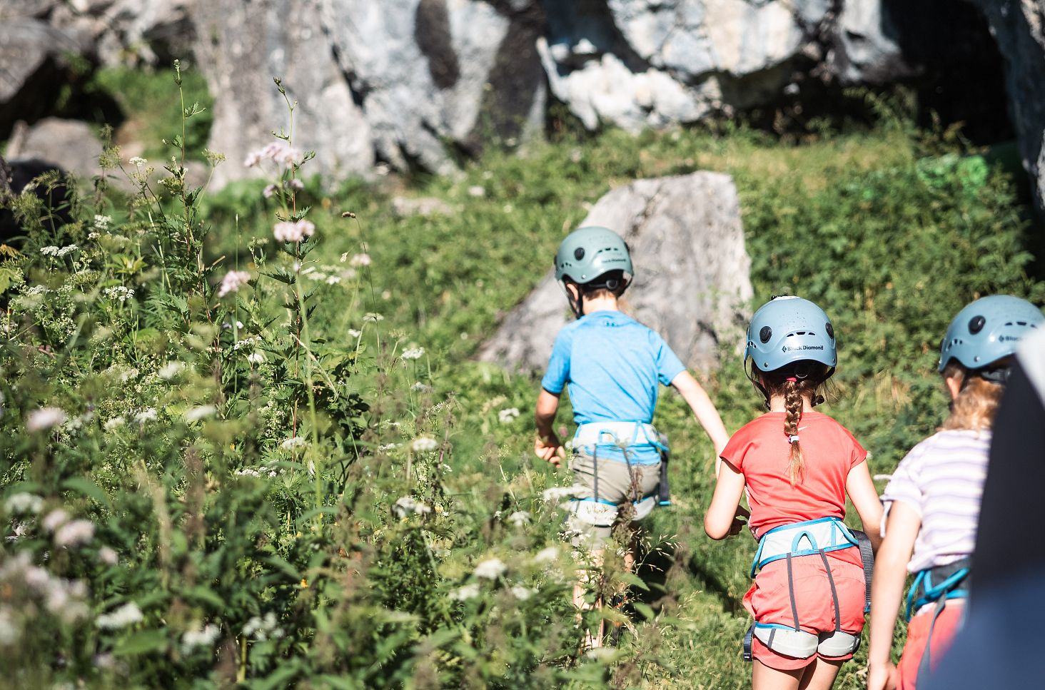 Kinderklettern in Warth-Schröcken am Arlberg