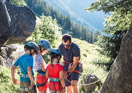 Climbiing in Warth-Schröcken am Arlberg