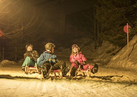 Toboggan evening Schröcken