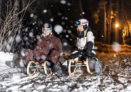 Tobboggan in Warth-Schröcken