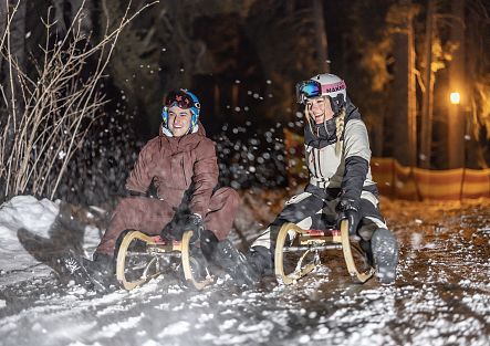 Tobboggan in Warth-Schröcken