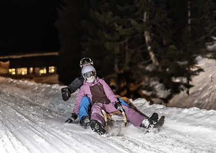 Tobboggan in Warth-Schröcken