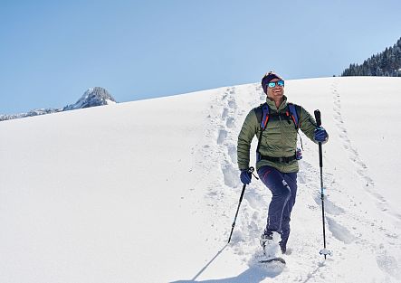 Snow shoe hiking in Bregenzerwald