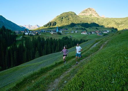 Trailrunning in Warth-Schröcken am Arlberg