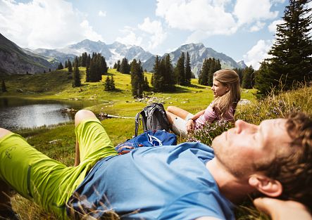 Hiking at Körbersee