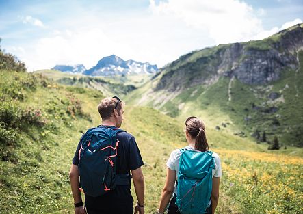 Hiking in Warth-Schröcken