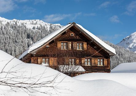 Winterlandschaft in den Ortschaften