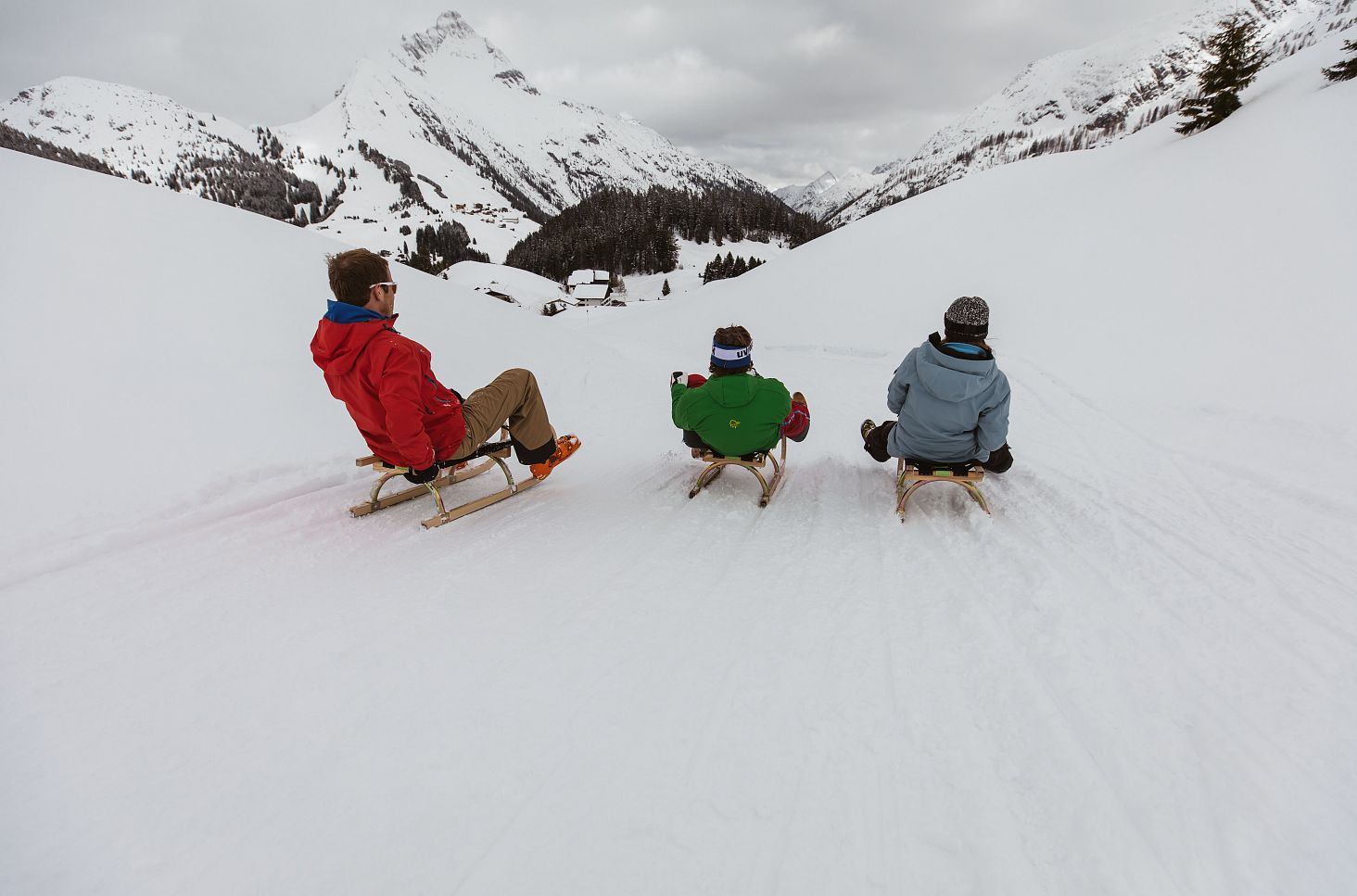 Toboggan at the Dorfbahn