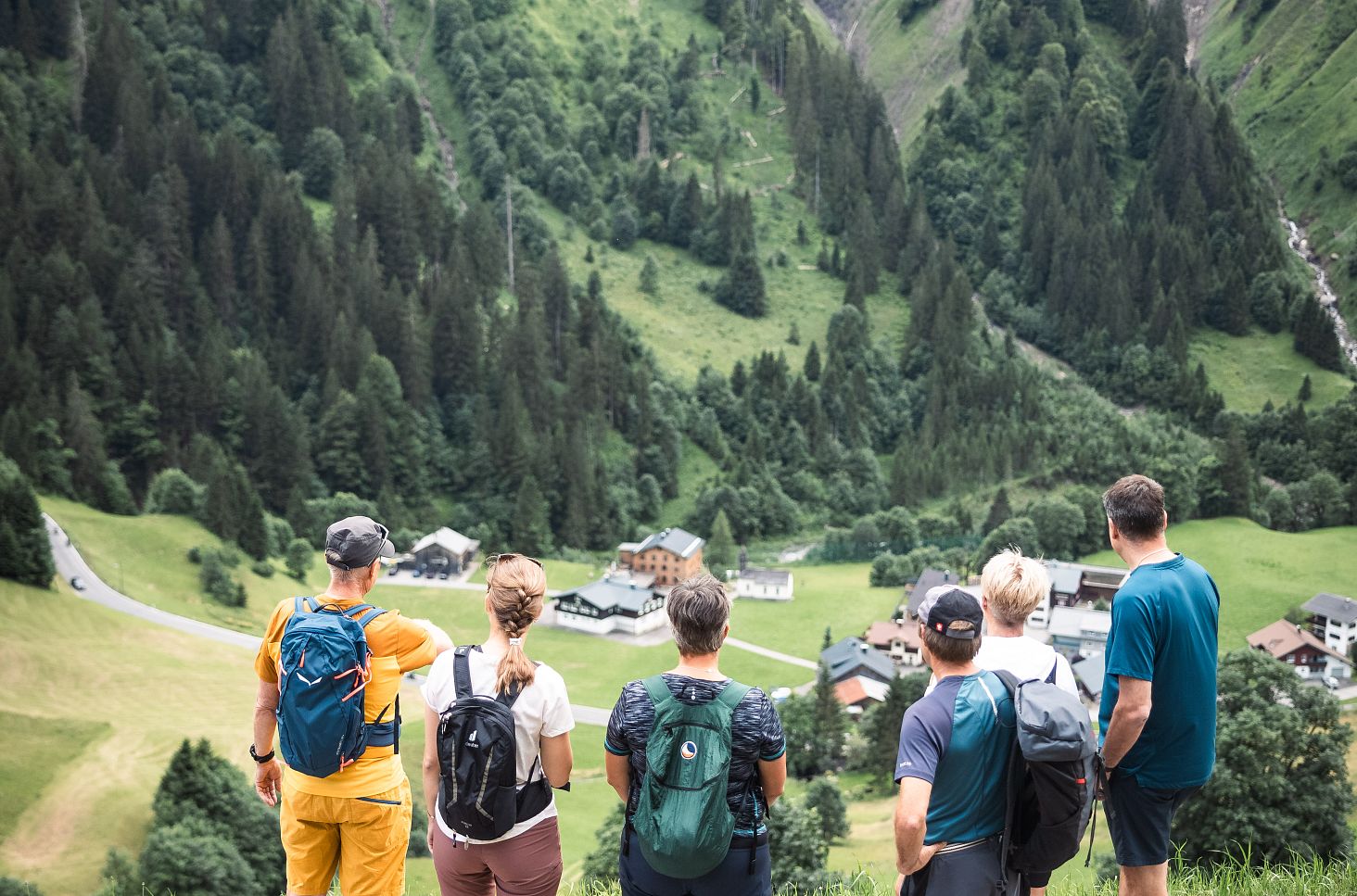 Hiking in Warth-Schröcken in the Bregenzerwald