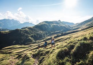 Geführte Wanderung Hochkrumbach - Sonnseite