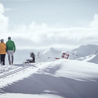 Winter hike from Kalbelesee to Körbersee and retour